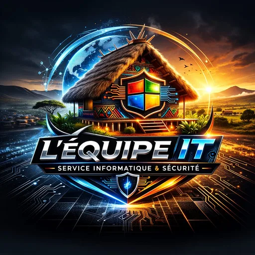 Logo L'ÉQUIPE iT, service informatique et sécurité